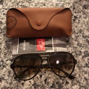 Ray Ban tortoise shell aviators